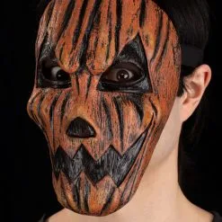 Oktober Studios Jack-O-Lantern Pumpkin Mask For Adults