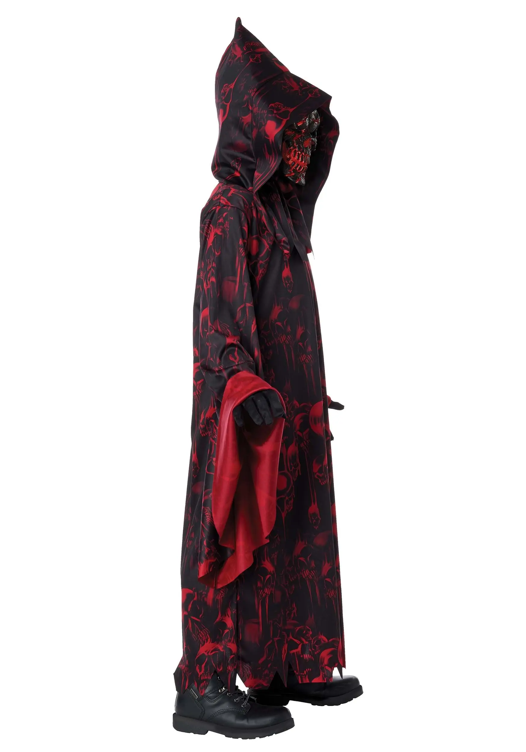 California Costume Collection Boy's Fire & Brimstone Costume W/ Light Up Mask 3 California Costume Collection Boy's Fire & Brimstone Costume W/ Light Up Mask - Image 3