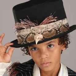 A Leading Role Witch Doctor Costume For Boys 9 A Leading Role Witch Doctor Costume For Boys -VooDoo Costumes shop boys witch doctor costume alt 1