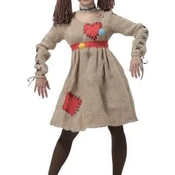 Fun Costumes Burlap Voodoo Doll Women's Costume