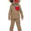 Fun Costumes Burlap Voodoo Doll Costume For Kids