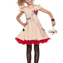Seeing Red Voodoo Doll Girls Costume