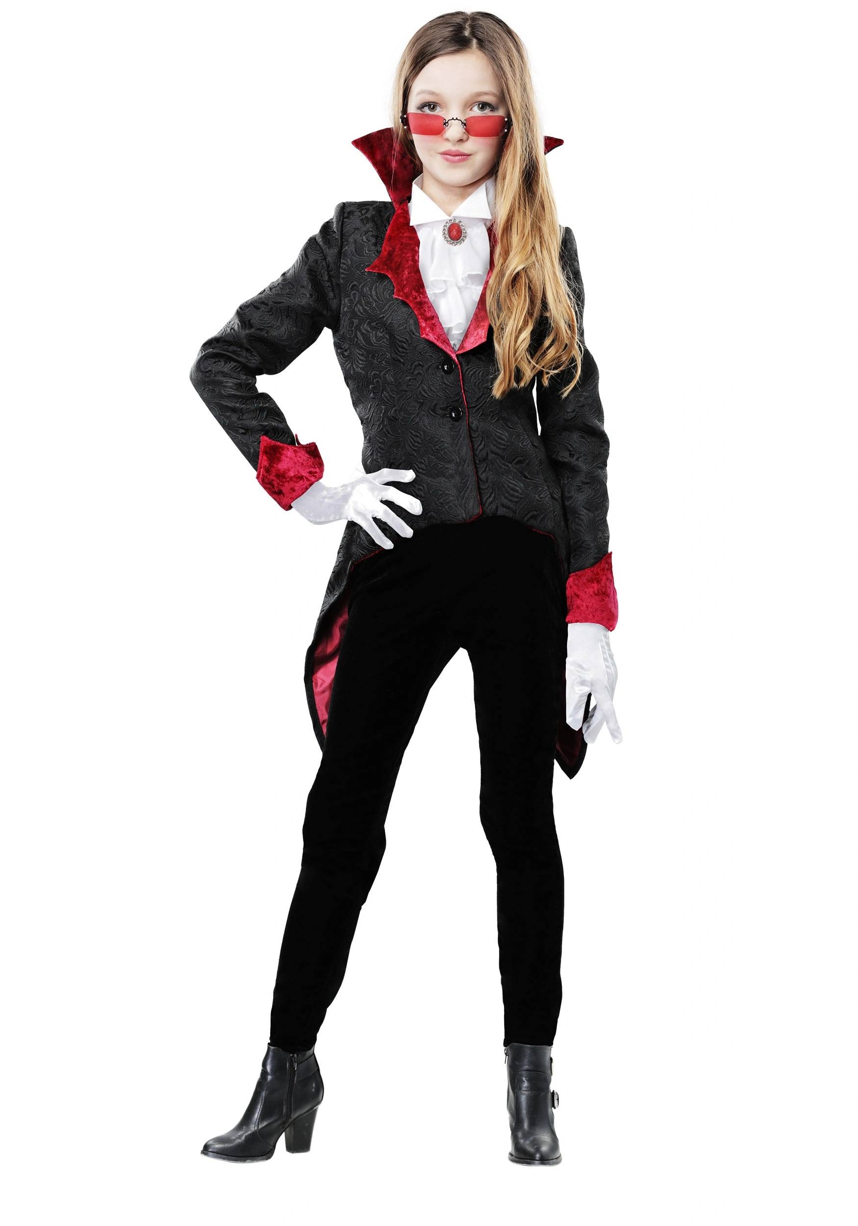 Fun Costumes Dashing Vampiress Costume For Girls 1 Fun Costumes Dashing Vampiress Costume For Girls