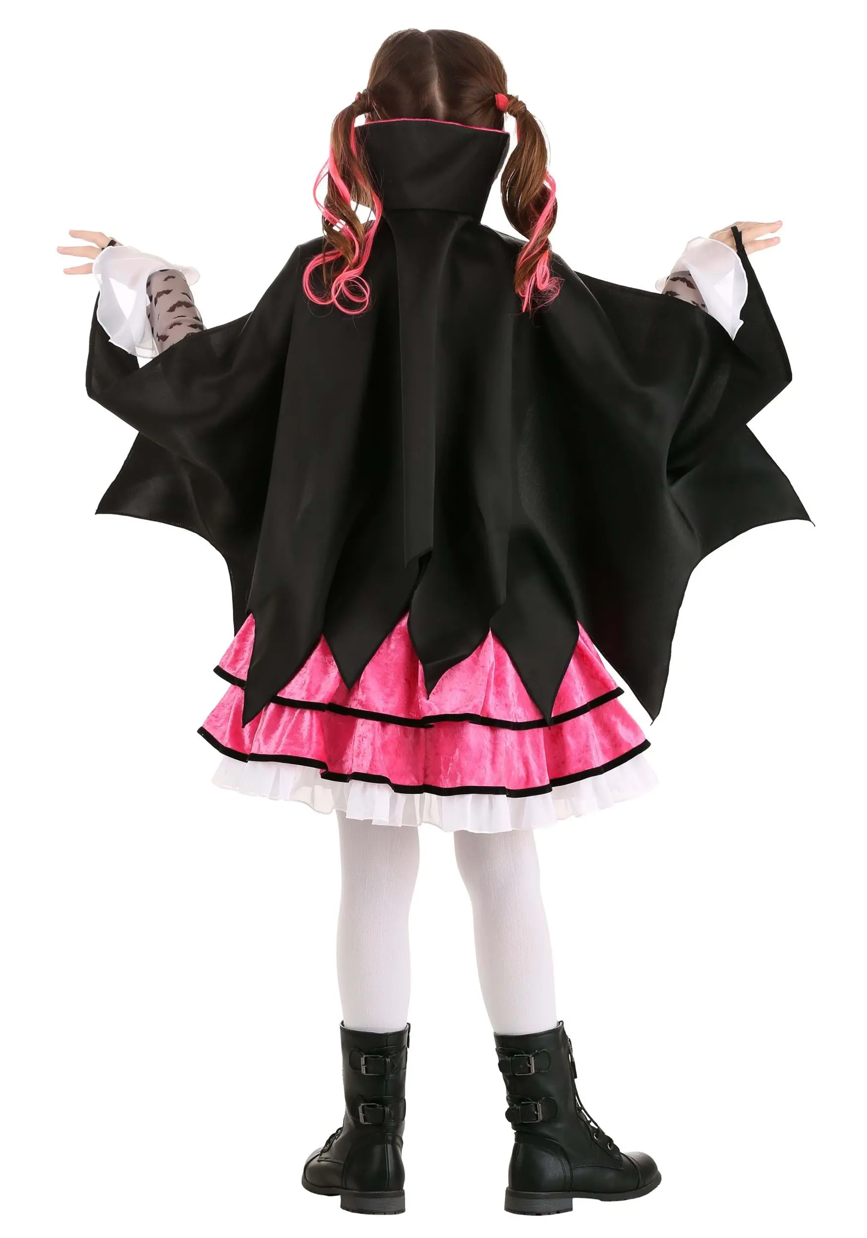 Topwell Creative Corp. Pink Vampire Costume For Girls 2 Topwell Creative Corp. Pink Vampire Costume For Girls - Image 2
