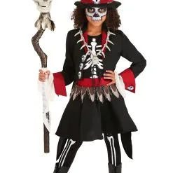 Fun Costumes Girl's Voodoo Skeleton Costume