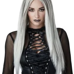 California Costume Collection Gothic Grey Womens Wig