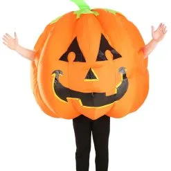 NingBo Wonderful Industry & Trade Ltd Grinning Inflatable Pumpkin Adult Costume