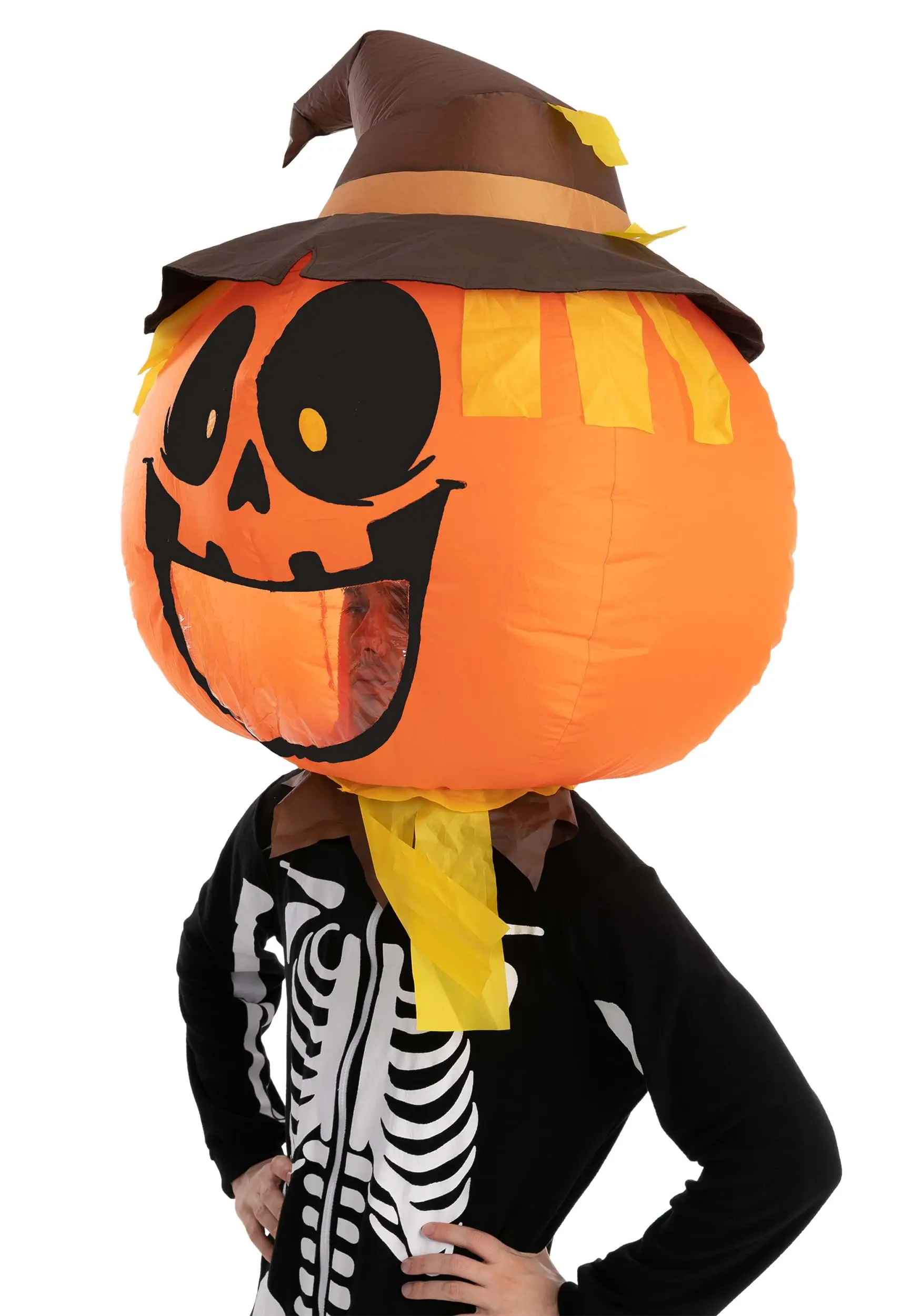 Joyin Inflatable Adult Pumpkin Bobblehead 2 Joyin Inflatable Adult Pumpkin Bobblehead - Image 2