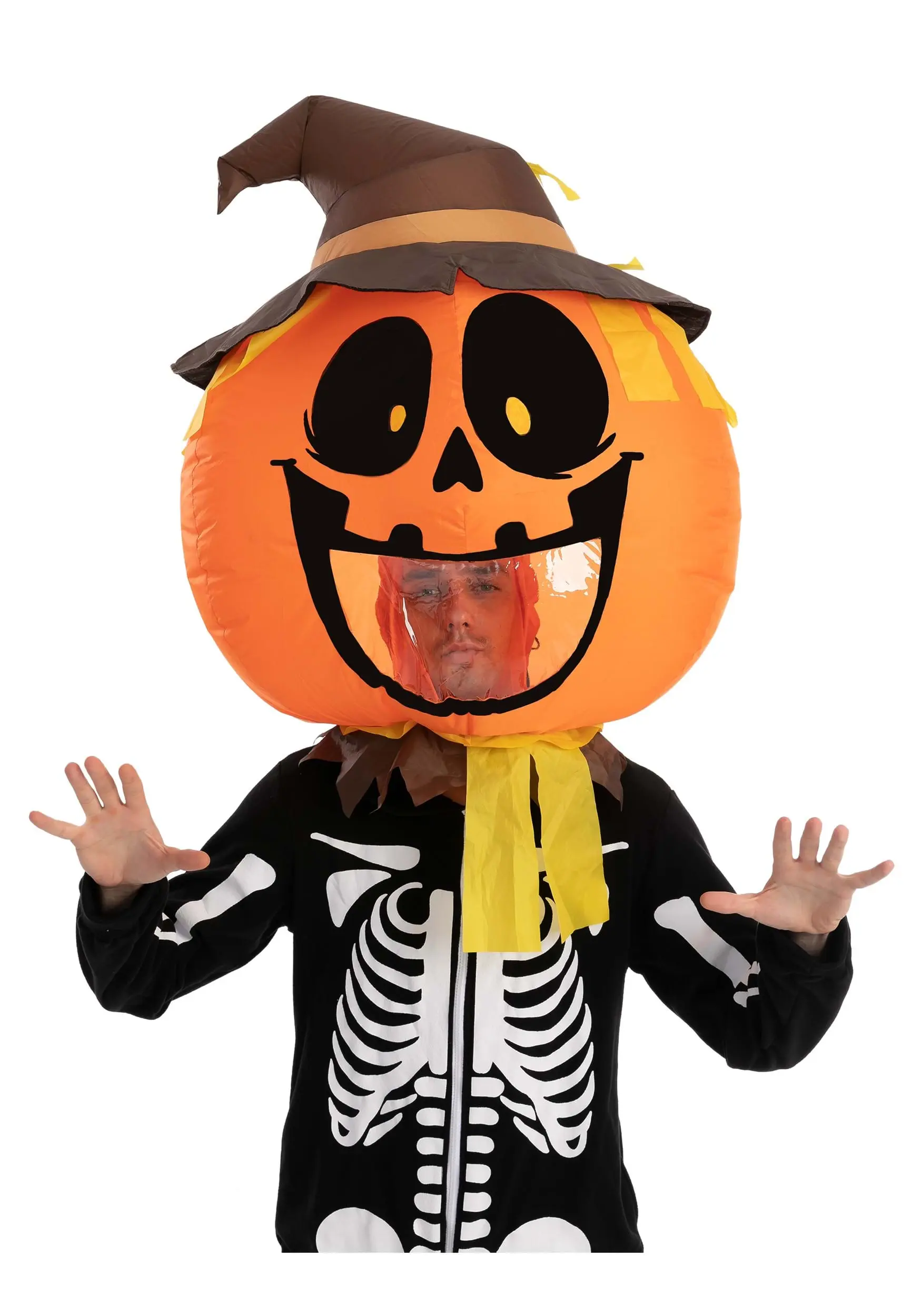 Joyin Inflatable Adult Pumpkin Bobblehead 1 Joyin Inflatable Adult Pumpkin Bobblehead