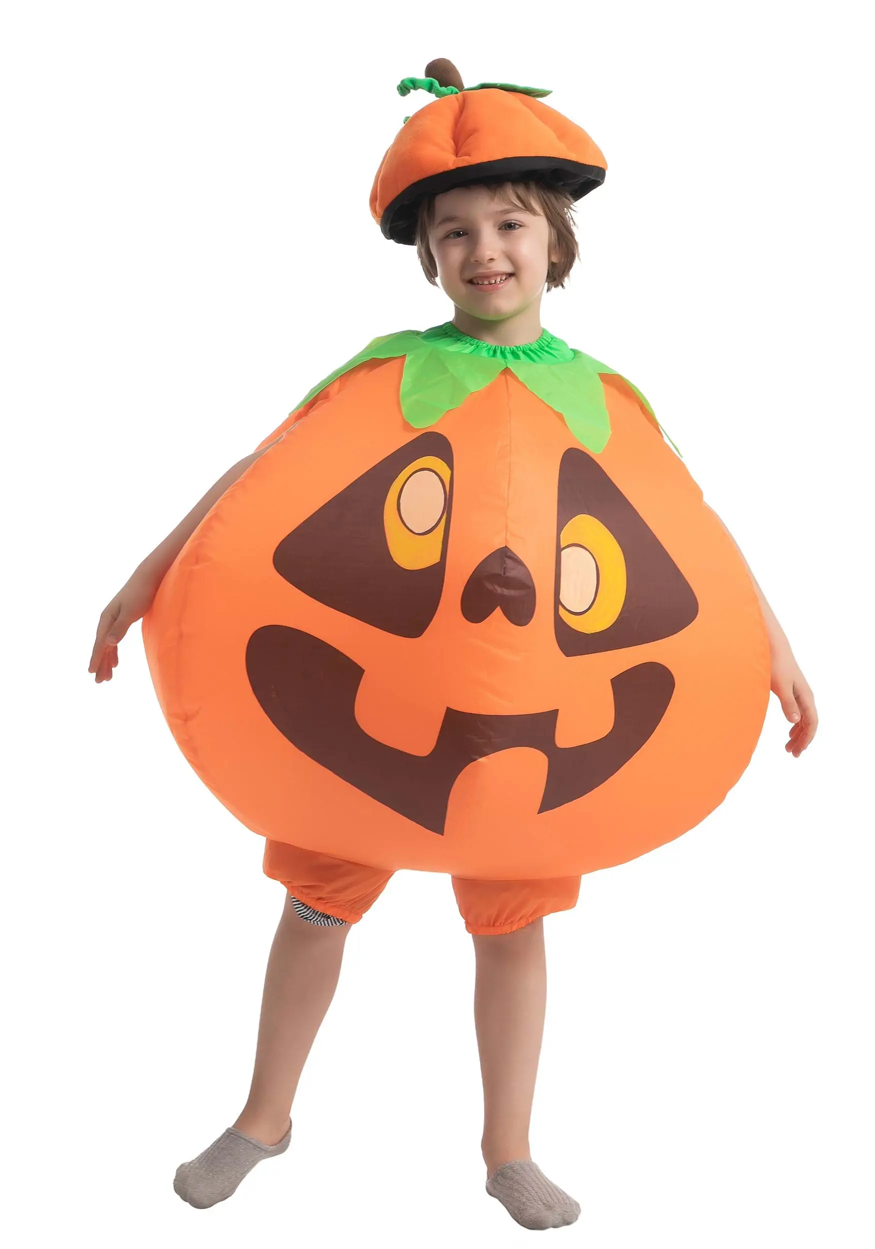 Joyin Inflatable Pumpkin Costume For Kids 2 Joyin Inflatable Pumpkin Costume For Kids - Image 2