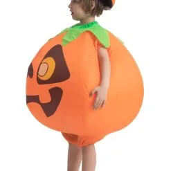 Joyin Inflatable Pumpkin Costume For Kids 10 Joyin Inflatable Pumpkin Costume For Kids -VooDoo Costumes shop kids inflatable pumpkin costume alt 3