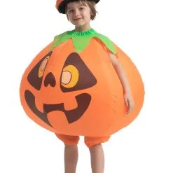 Joyin Inflatable Pumpkin Costume For Kids 12 Joyin Inflatable Pumpkin Costume For Kids -VooDoo Costumes shop kids inflatable pumpkin costume alt 5