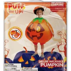 Joyin Inflatable Pumpkin Costume For Kids 13 Joyin Inflatable Pumpkin Costume For Kids -VooDoo Costumes shop kids inflatable pumpkin costume alt 6