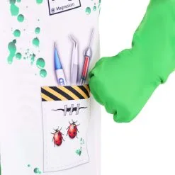 Jerry Leigh Mad Scientist Girl's Costume -VooDoo Costumes shop kids mad scientist costume alt 4