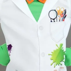 Seasons (HK) Ltd. Raving Mad Scientist Costume For Kids 10 Seasons (HK) Ltd. Raving Mad Scientist Costume For Kids -VooDoo Costumes shop kids raving mad scientist costume alt 2