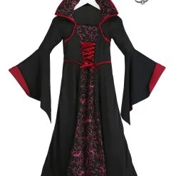 California Costume Collection Girls Royal Vampire Costume -VooDoo Costumes shop kids royal vampire costume alt5