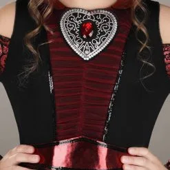 Seasons (HK) Ltd. Vampire Queen Costume Dress For Girls 9 Seasons (HK) Ltd. Vampire Queen Costume Dress For Girls -VooDoo Costumes shop kids vampire queen costume alt 3