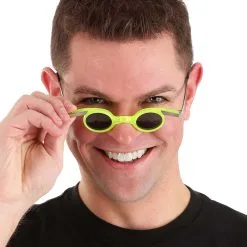 Elope Mad Scientist Costume Glasses -VooDoo Costumes shop mad scientist glasses alt 2