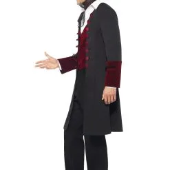 Smiffys Men's Gothic Vampire Costume -VooDoo Costumes shop mens fever gothic vampire costume alt3