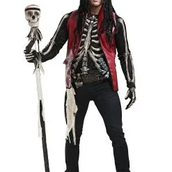 Fun Costumes Men's Plus Size Voodoo Doctor Costume