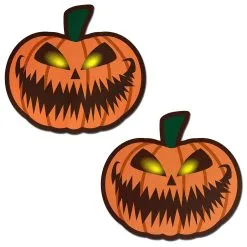 Pastease Creepy Jack-O-Lantern Pasties For Adults
