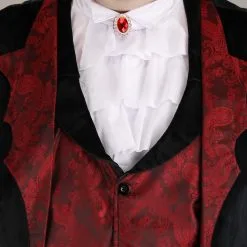 Fun Costumes Men's Plus Size Dashing Vampire Costume -VooDoo Costumes shop plus size dashing vampire alt 1