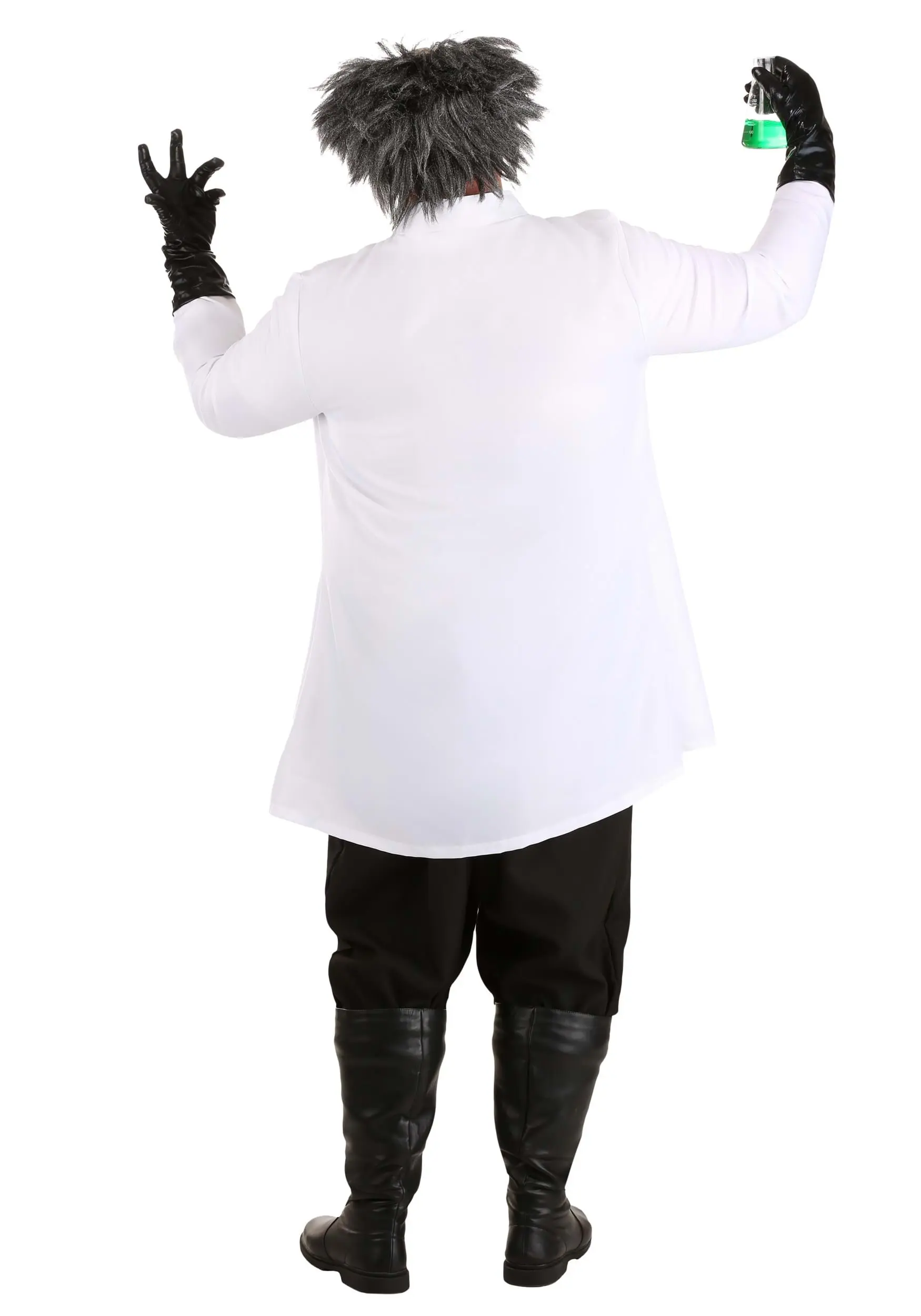 Fun Costumes Men's Plus Size Mad Scientist Costume 2 Fun Costumes Men's Plus Size Mad Scientist Costume - Image 2