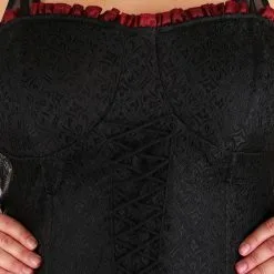 Armada Plus Size Ravishing Vampire Costume For Women 11 Armada Plus Size Ravishing Vampire Costume For Women -VooDoo Costumes shop plus size ravishing vampire costume alt 3