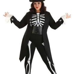 Fun Costumes Plus Size Ladies Voodoo Skeleton Costume 12 Fun Costumes Plus Size Ladies Voodoo Skeleton Costume -VooDoo Costumes shop plus size womens voodoo skeleton costume alt 5