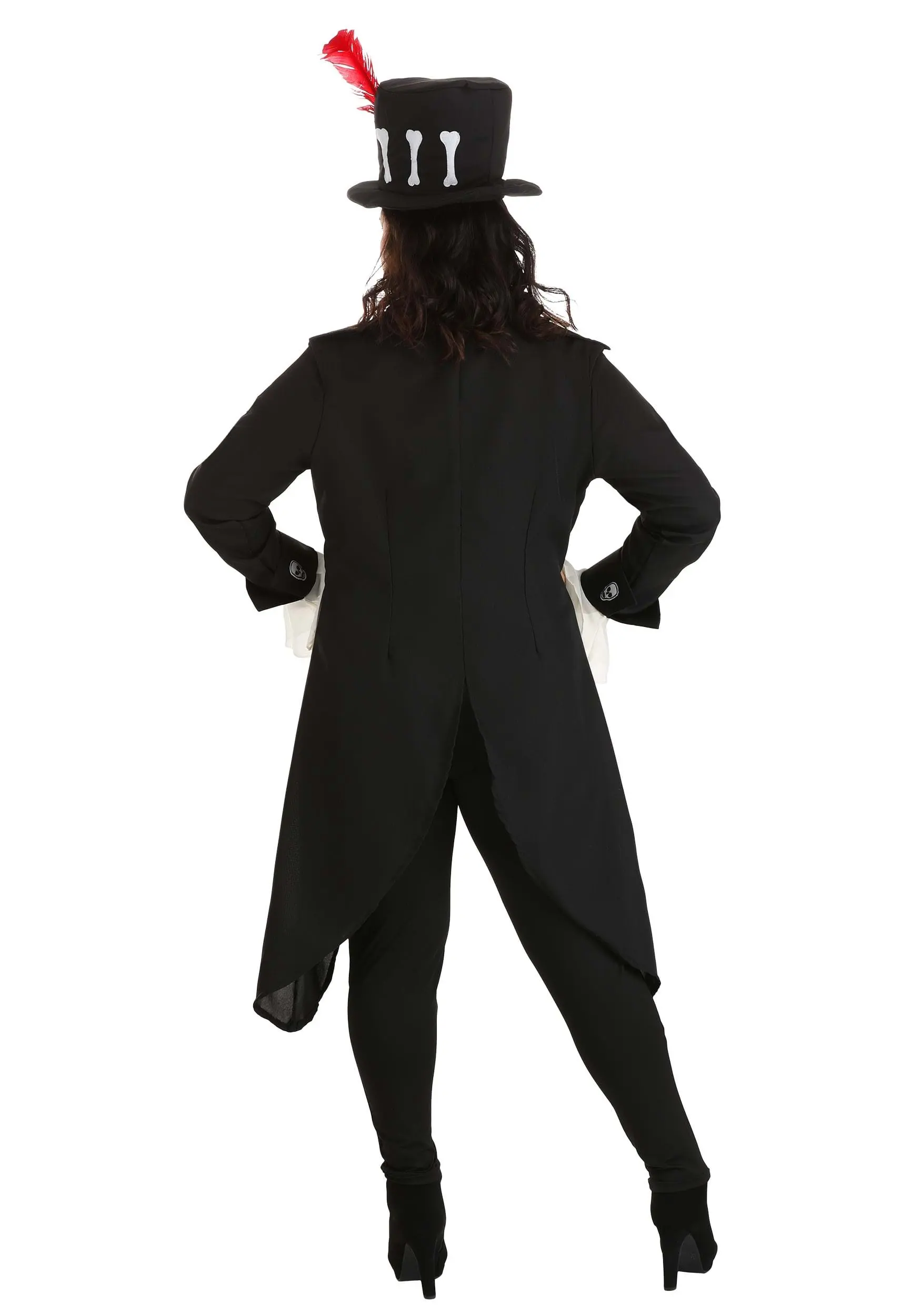 Fun Costumes Plus Size Ladies Voodoo Skeleton Costume 7 Fun Costumes Plus Size Ladies Voodoo Skeleton Costume - Image 7