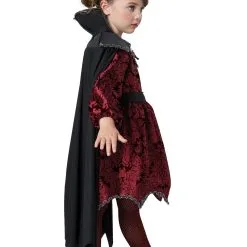 California Costume Collection Girl's Posh Vampire Toddler Costume Dress 5 California Costume Collection Girl's Posh Vampire Toddler Costume Dress -VooDoo Costumes shop posh vampire toddler costume alt 2