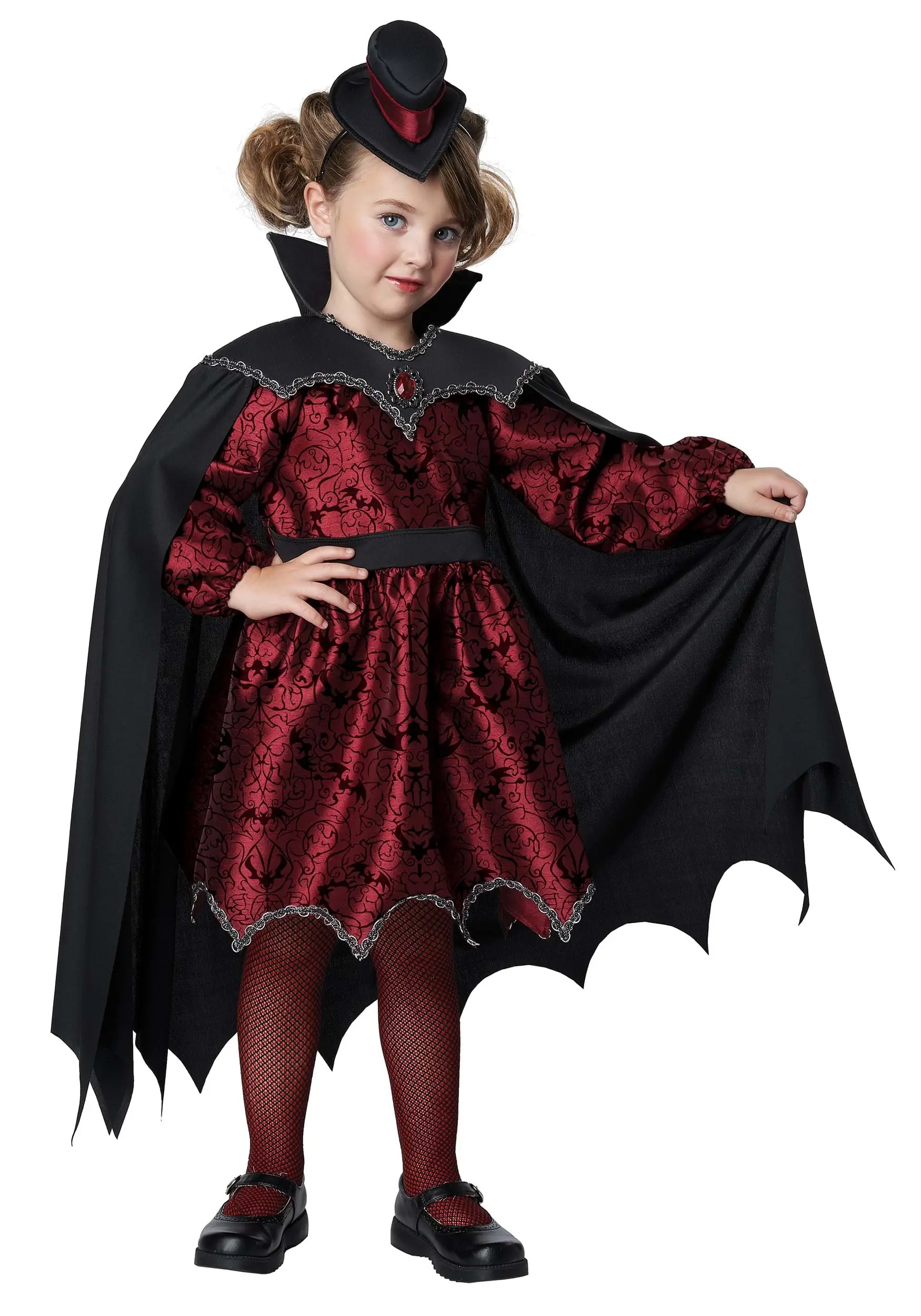 California Costume Collection Girl's Posh Vampire Toddler Costume Dress 1 California Costume Collection Girl's Posh Vampire Toddler Costume Dress