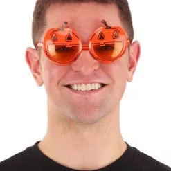 Elope Pumpkin Costume Glasses -VooDoo Costumes shop pumpkin glasses alt 2