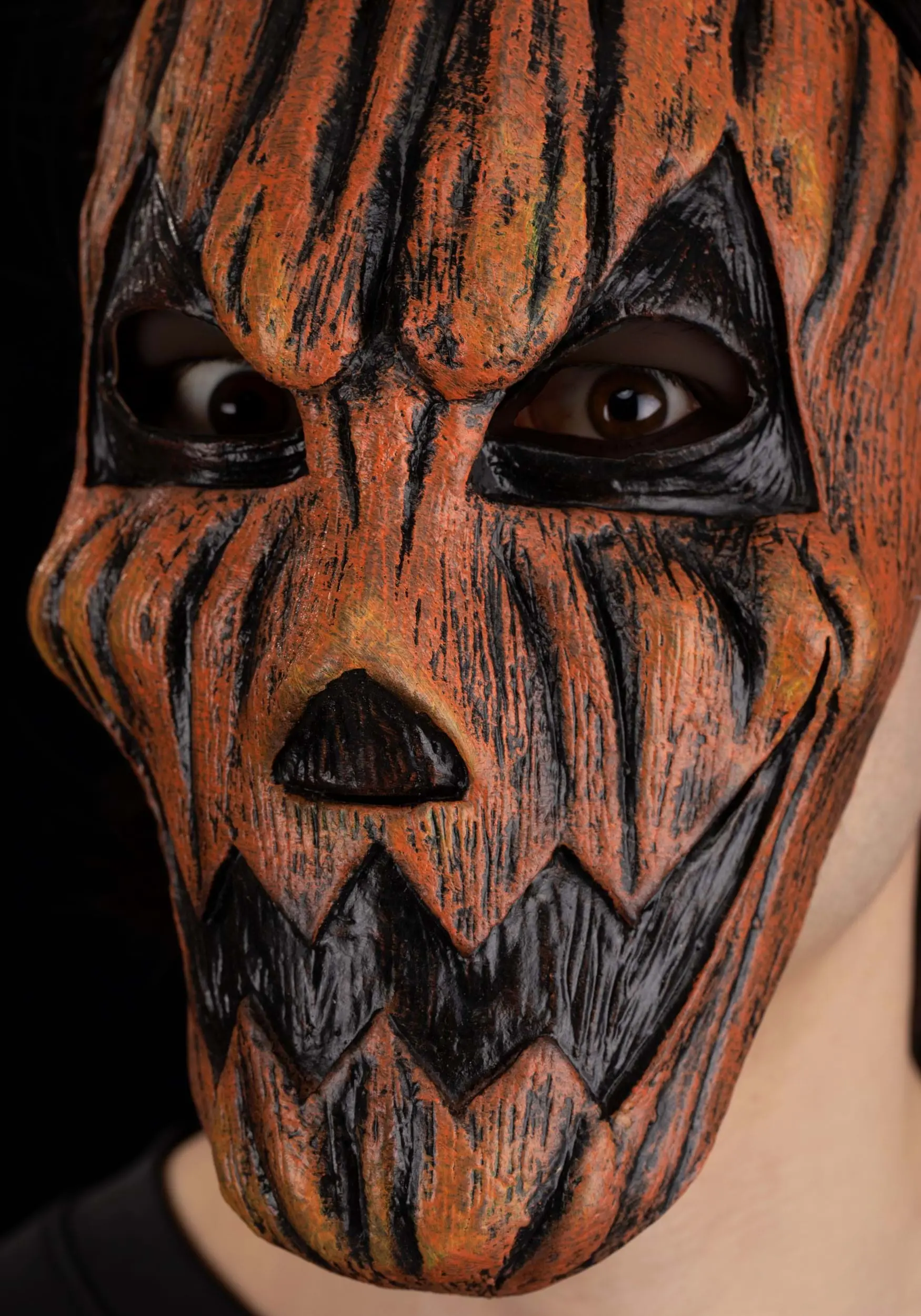 Oktober Studios Jack-O-Lantern Pumpkin Mask For Adults 3 Oktober Studios Jack-O-Lantern Pumpkin Mask For Adults - Image 3