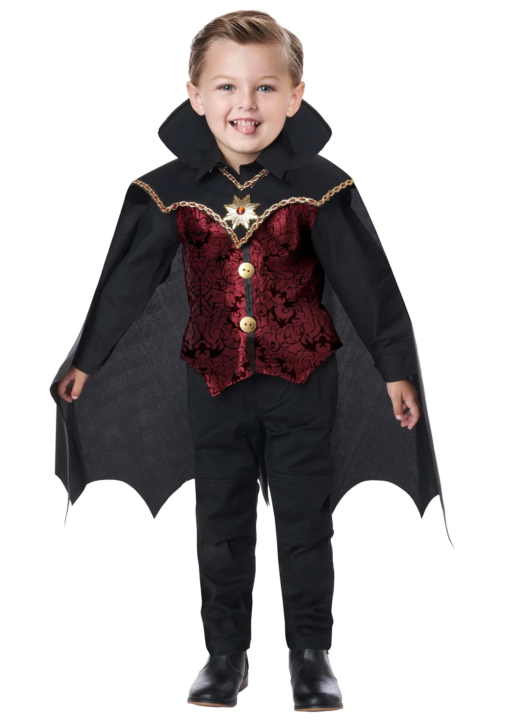 California Costume Collection Toddler Swanky Vampire Costume 1 California Costume Collection Toddler Swanky Vampire Costume