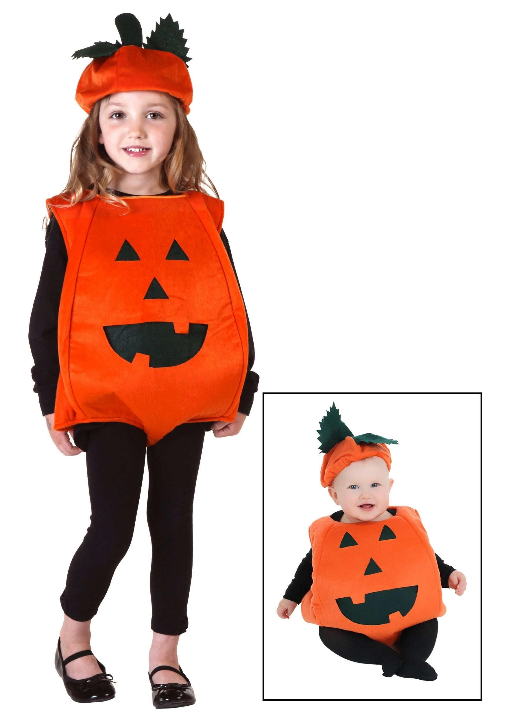 Fun Costumes Toddler Orange Pumpkin Costume 1 Fun Costumes Toddler Orange Pumpkin Costume