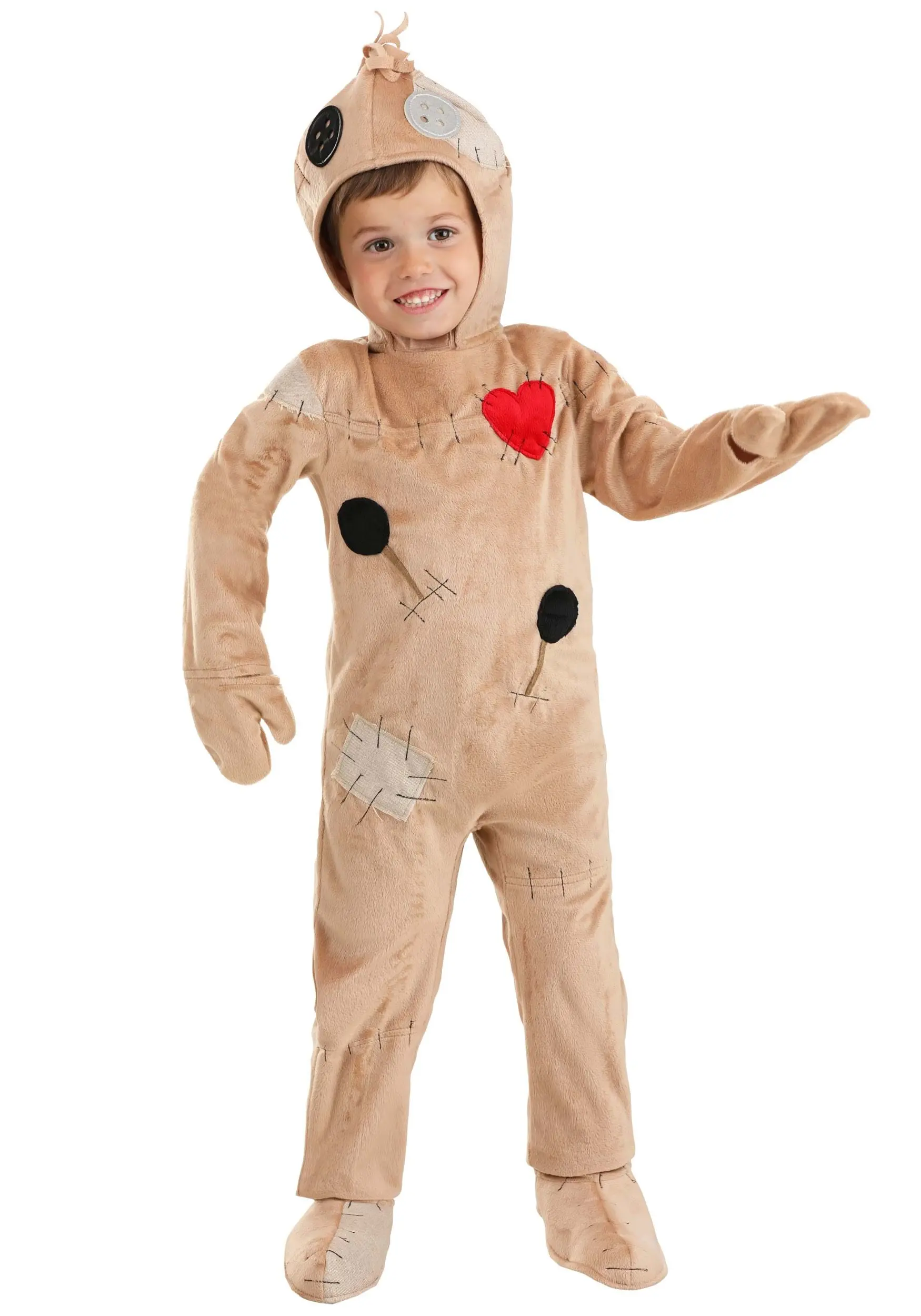 Jiangsu Theme Party Culture Co., Ltd Spooky Voodoo Doll Costume For Toddlers 1 Jiangsu Theme Party Culture Co., Ltd Spooky Voodoo Doll Costume For Toddlers