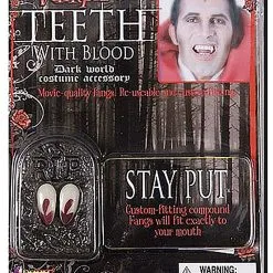 Forum Novelties, Inc Vampire Teeth With Blood Accessory
