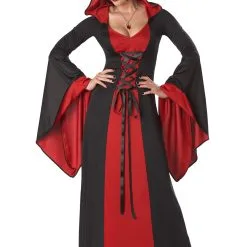 California Costume Collection Deluxe Hooded Robe Costume For Women