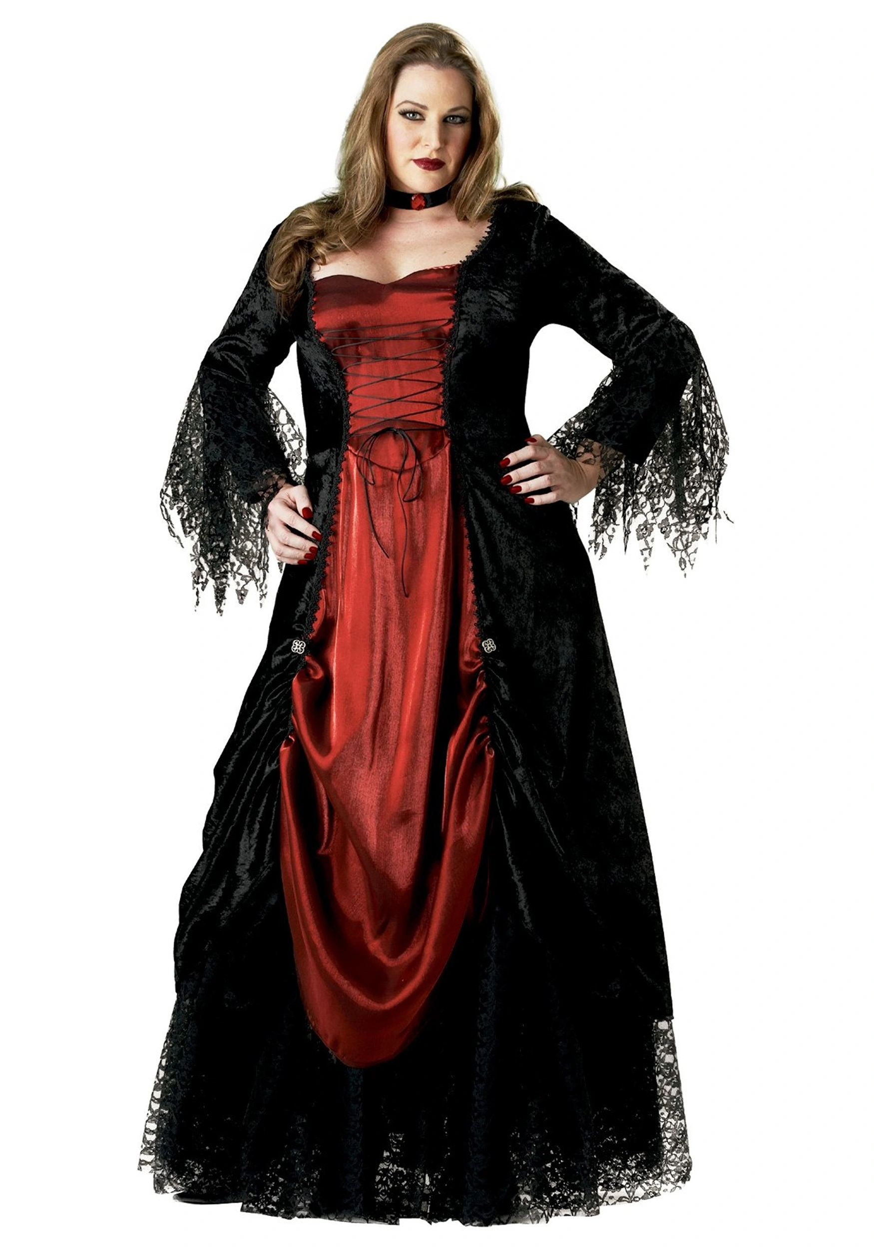 In Character Women's Plus Size Vampire Costume 1 In Character Women's Plus Size Vampire Costume