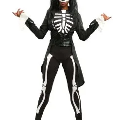 Fun Costumes Voodoo Skeleton Women's Costume -VooDoo Costumes shop womens voodoo skeleton costume alt 2